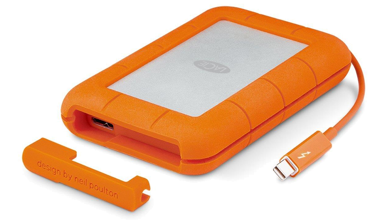 LaCie Rugged 2TB USB 3.0 odporny na wode kurz i upadek