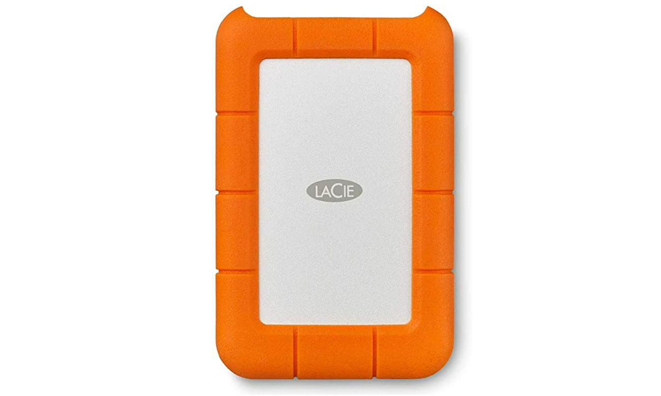 Dysk zewnętrzny HDD LaCie Rugged Mini 5TB USB 3.2 Gen. 1 Pomarańczowo-Szary