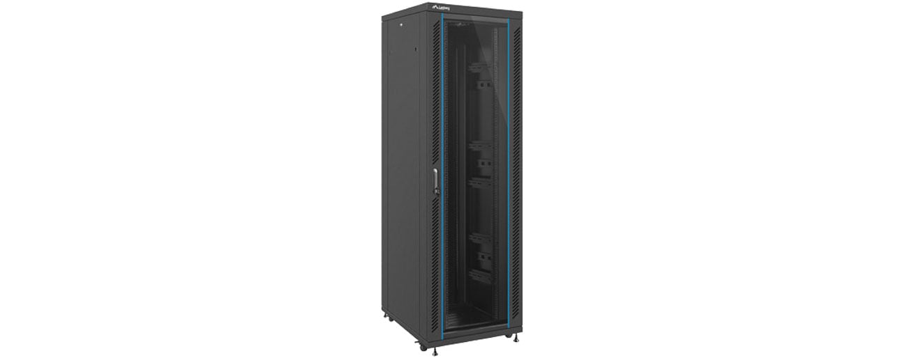 Szafa RACK Lanberg Stojąca 19'' 42U 800x1000mm (czarna) FF02-8042M-12B