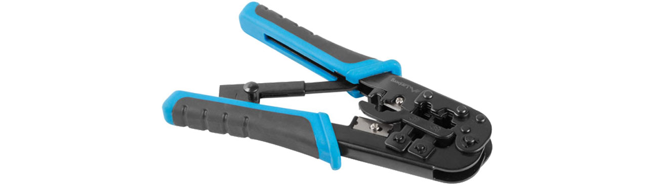 Lanberg Zaciskarka wtyków RJ45, RJ12, RJ11 NT-0201