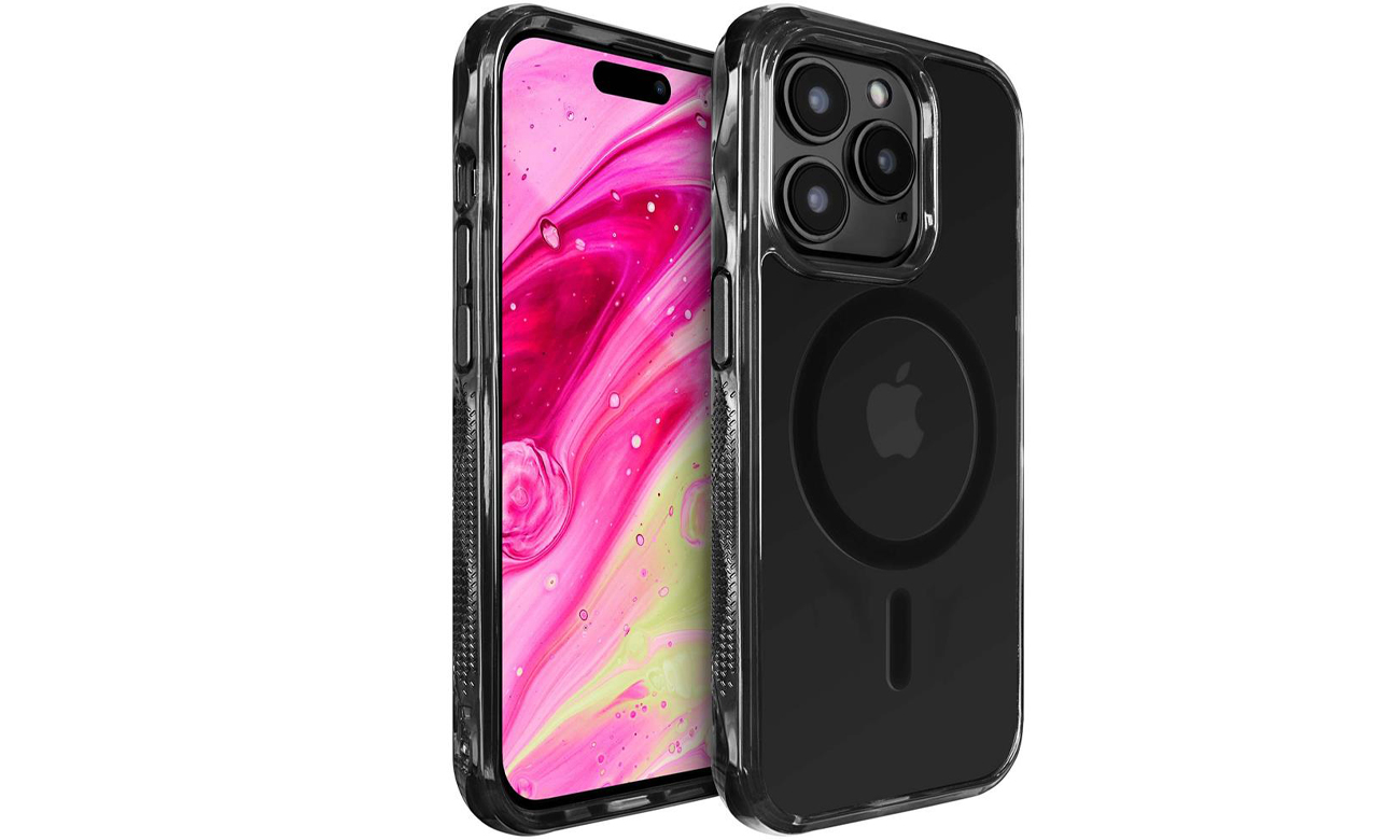 Etui Laut Crystal Matter do iPhone 14 Pro Max black