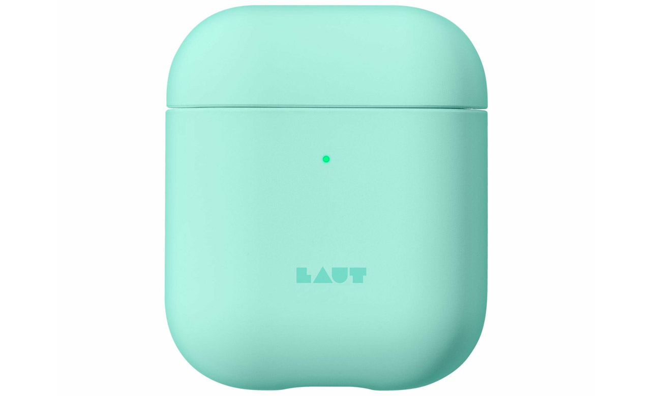 Etui Laut Huex Pastels do AirPods (1. / 2. generacji) Spearmint - Widok od przodu