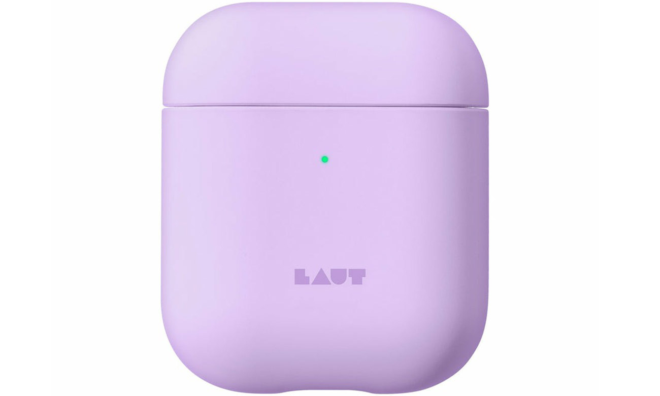Etui Laut Huex Pastels do AirPods (1. / 2. generacji) Purple - Widok od przodu