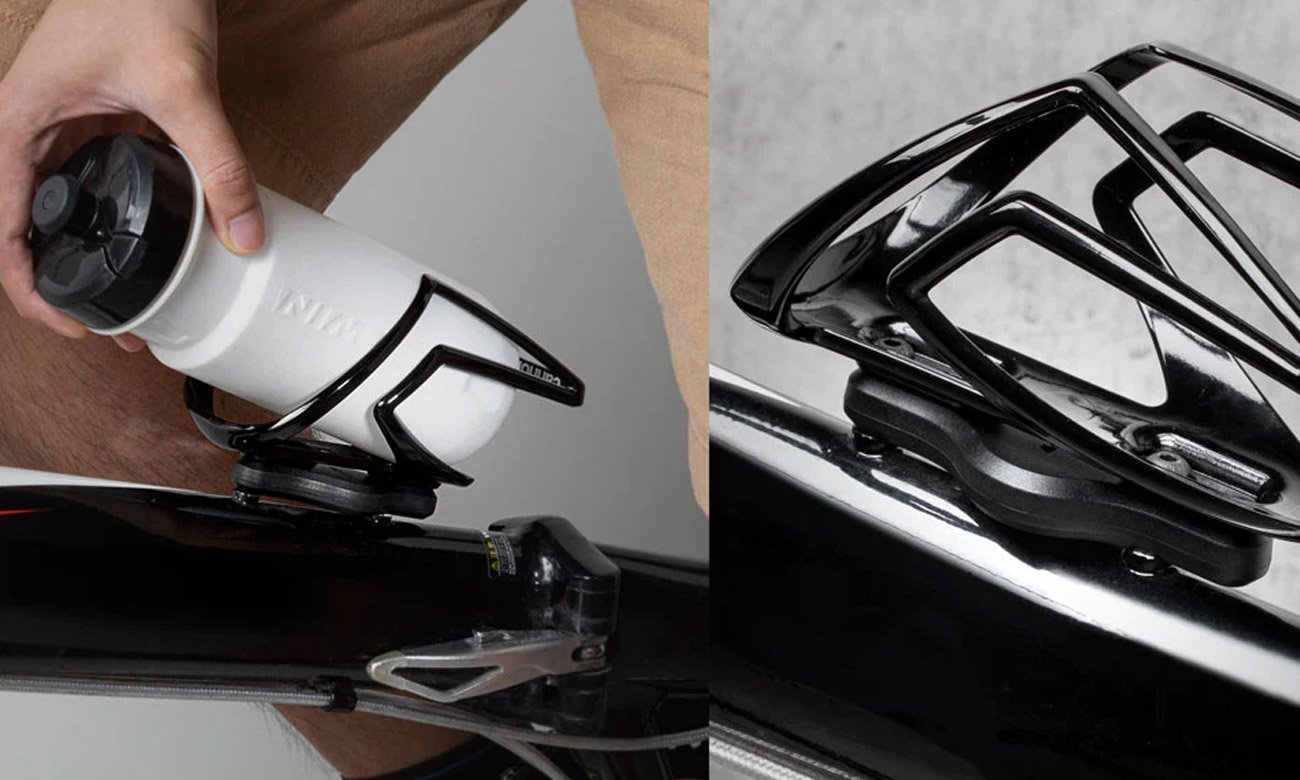 Laut Bike Tag Bottle Mount for AirTag na rowerze