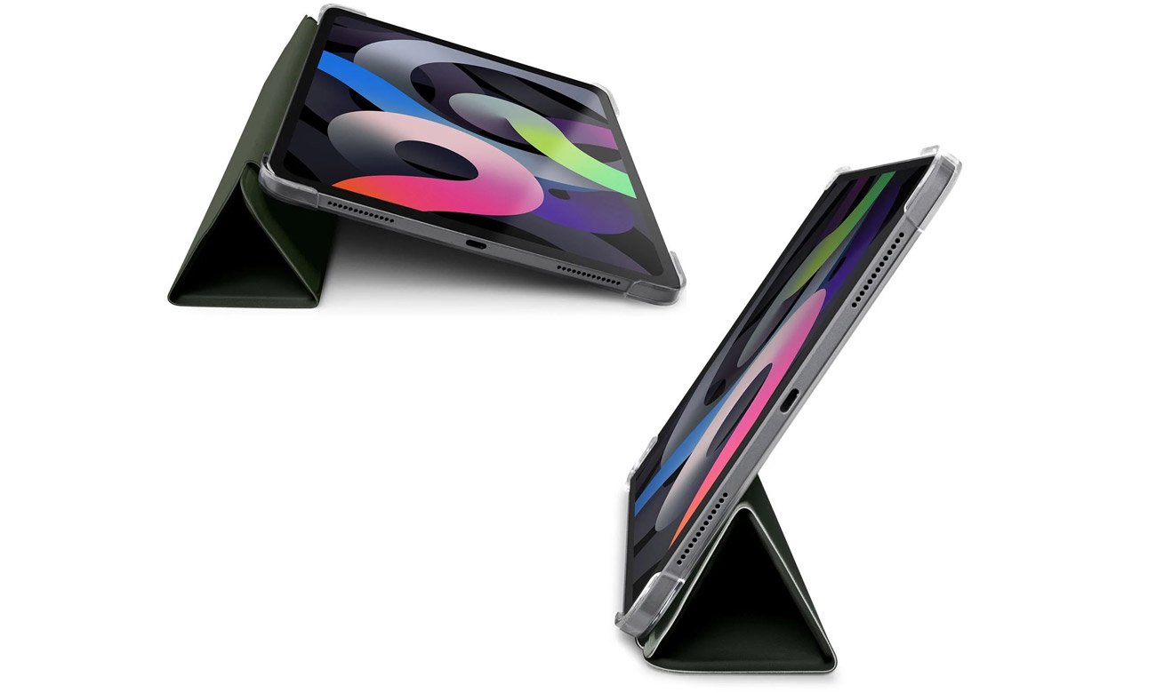 Etui Laut Huex do iPad 10.9'' (10. gen.) Military green - Funkcja podstawki i automatyczne budzenie / usypianie