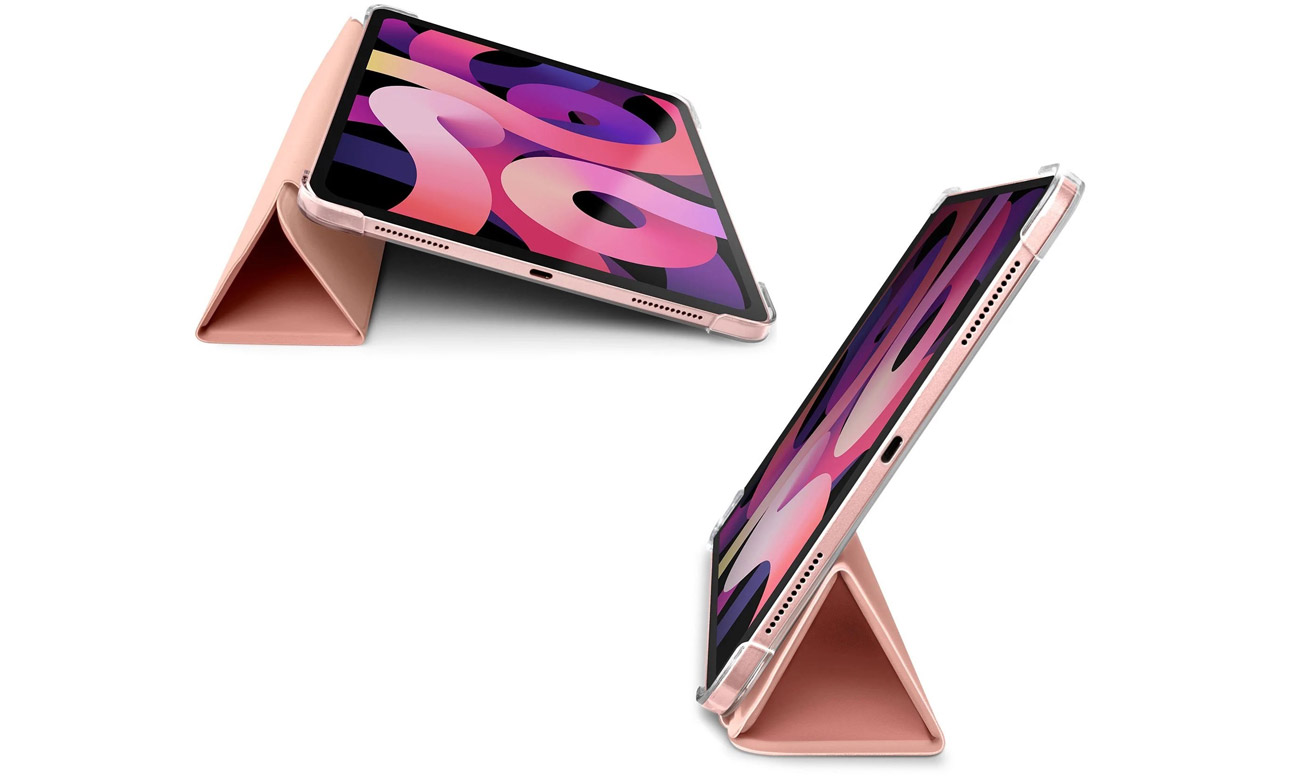 Etui Laut Huex do iPad 10.9'' (10. gen.) Rose - Funkcja podstawki i automatyczne budzenie / usypianie