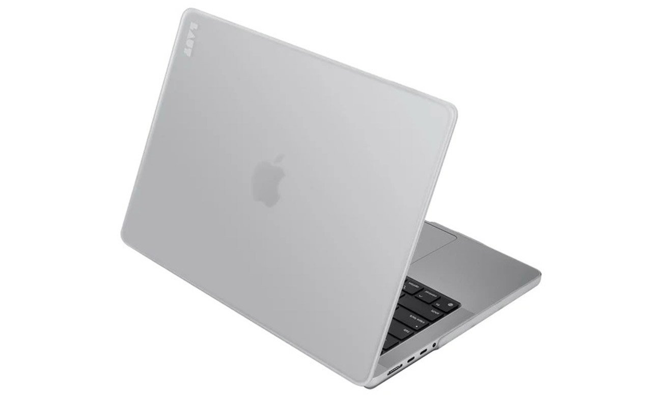 Etui Laut Huex für Macbook Pro 16'' 2021 frost Ansicht von oben