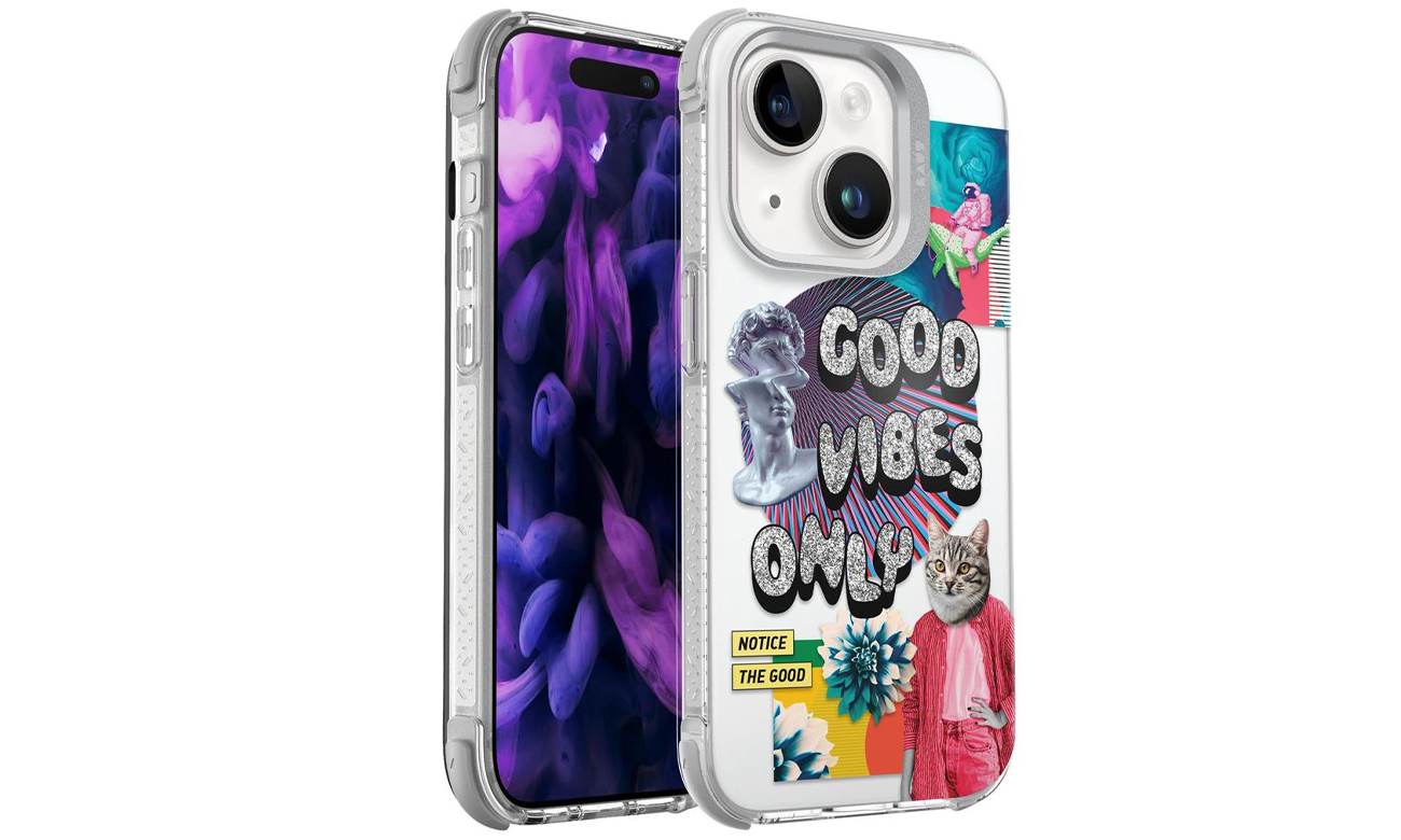 Etui Laut Pop Glitch für iPhone 14 Plus / 15 Plus