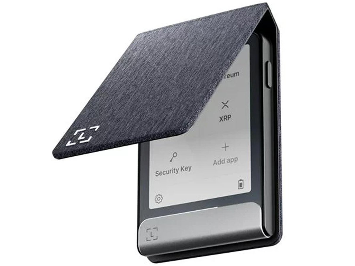 Etui Ledger Magnet Folio für Wallet Flex Business Charcoal