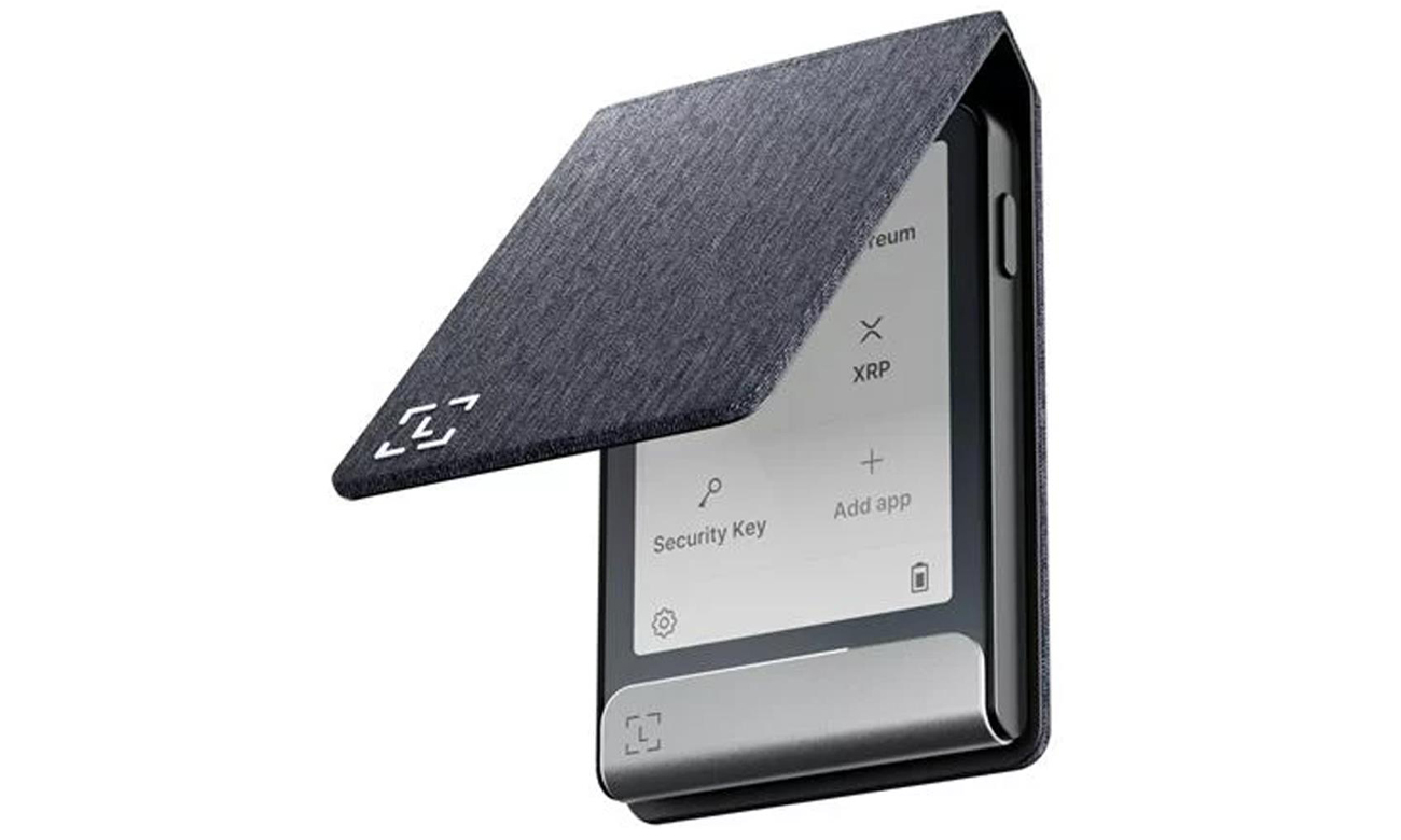 Etui Ledger Magnet Folio für Wallet Flex Business Charcoal