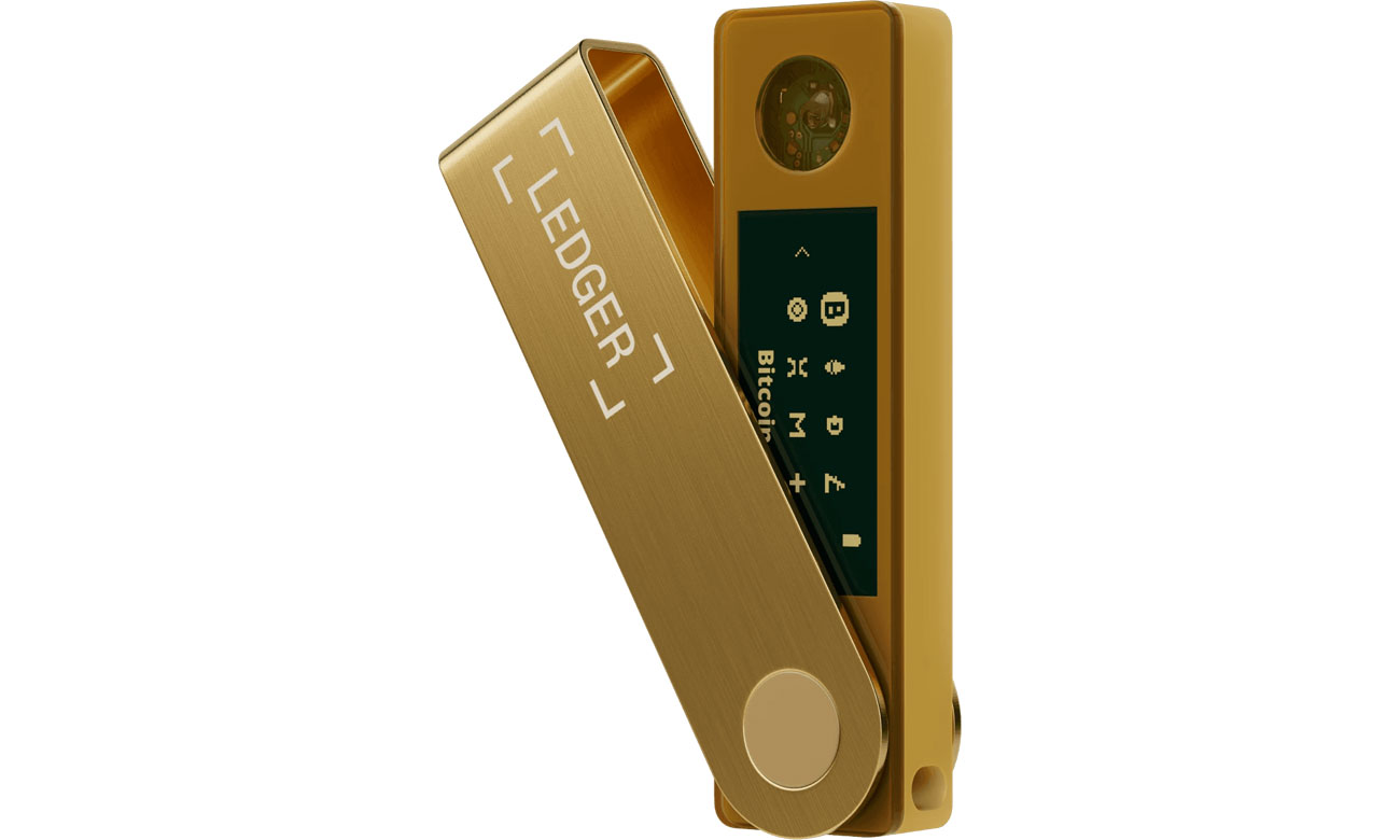 Ledger Nano X gold