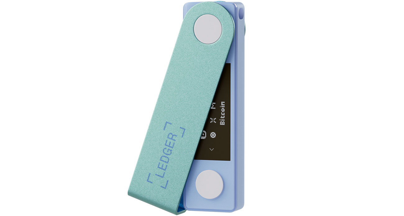 Portfel kryptowalut Ledger Nano X pastel green