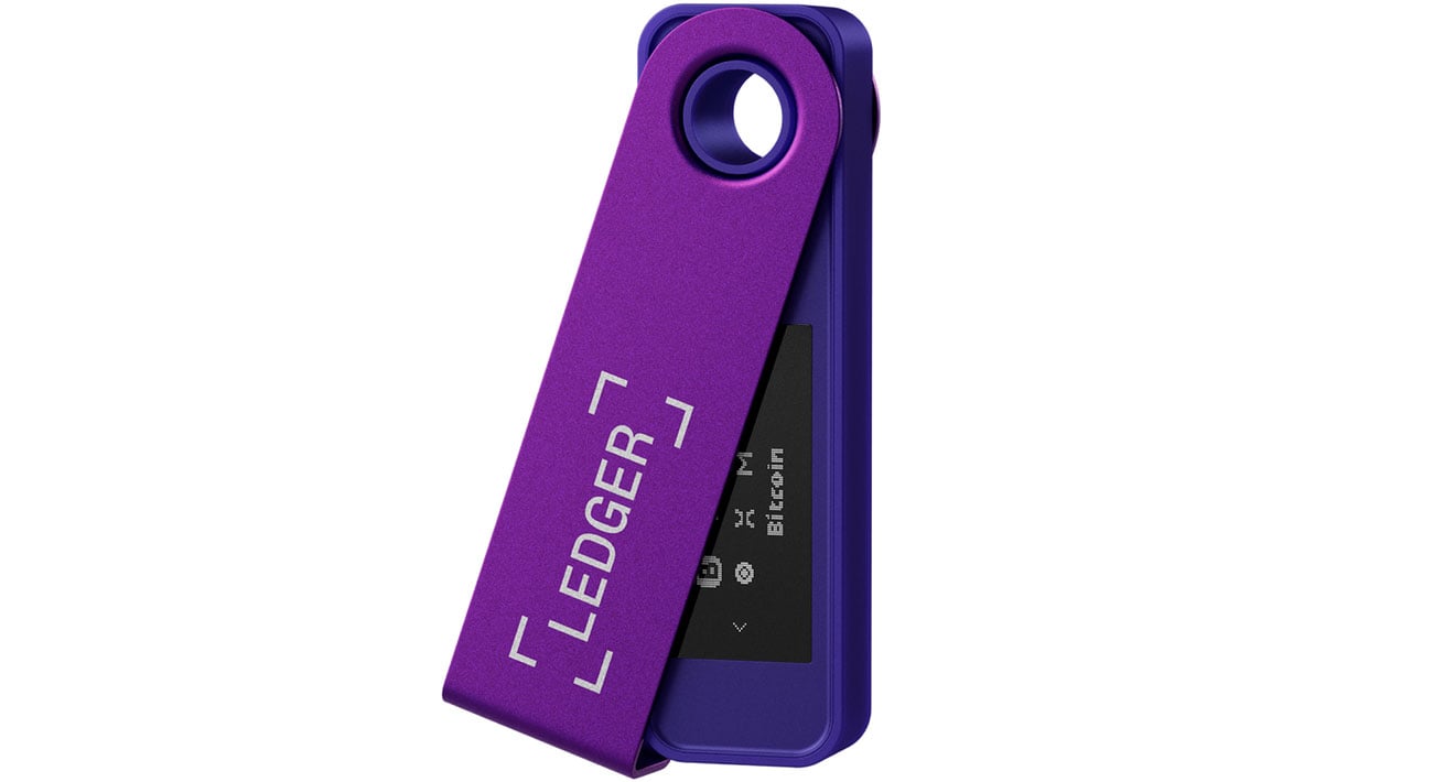 Portfel kryptowalut Ledger Nano S Plus amethyst purple