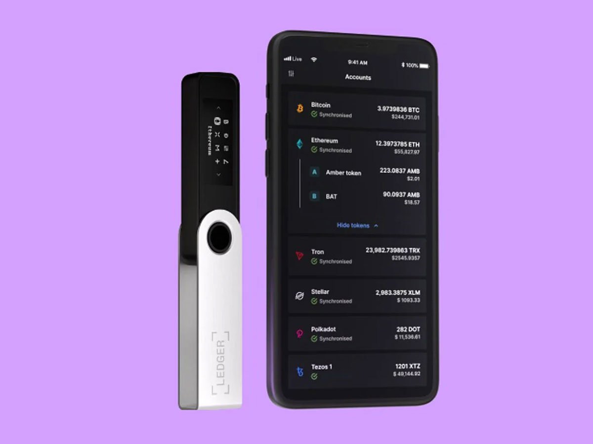 Ledger Nano S Plus Anwendung