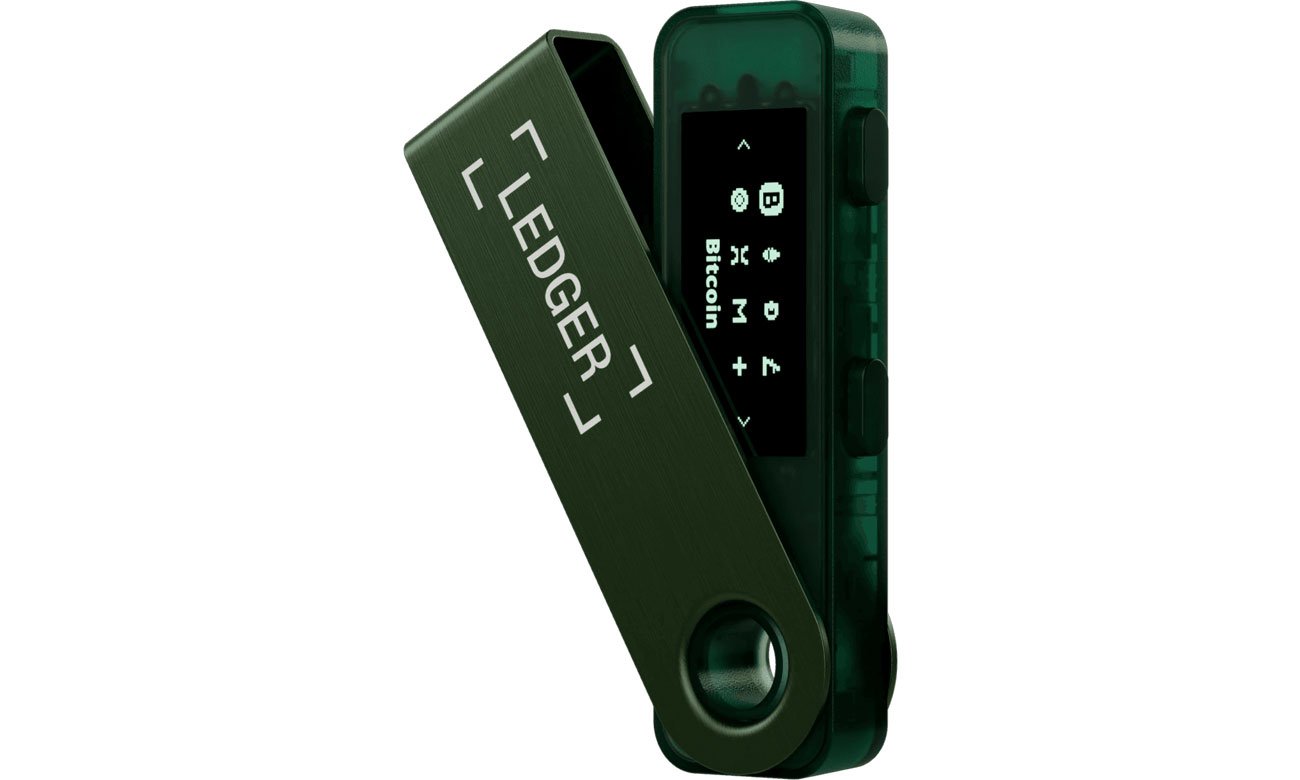 Ledger ano S Plus emerald green