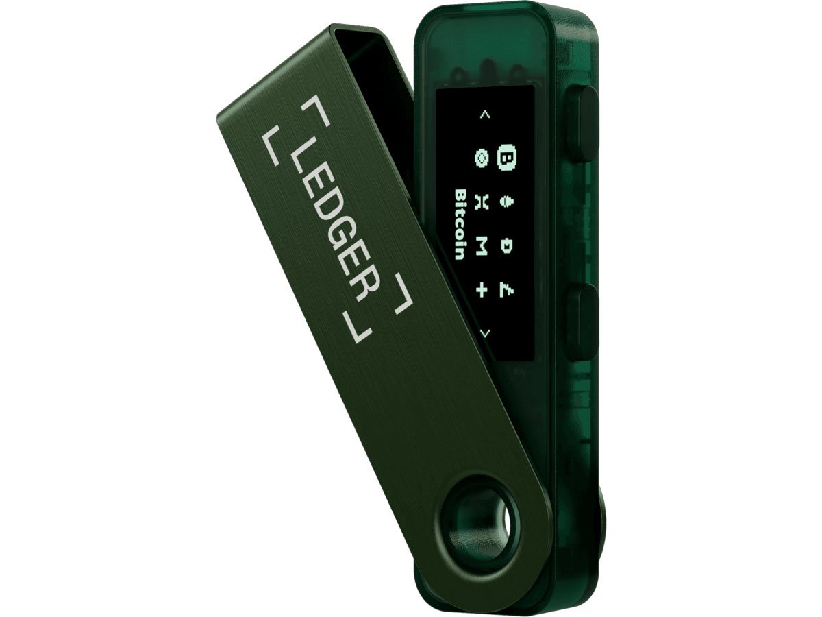 Ledger ano S Plus emerald green