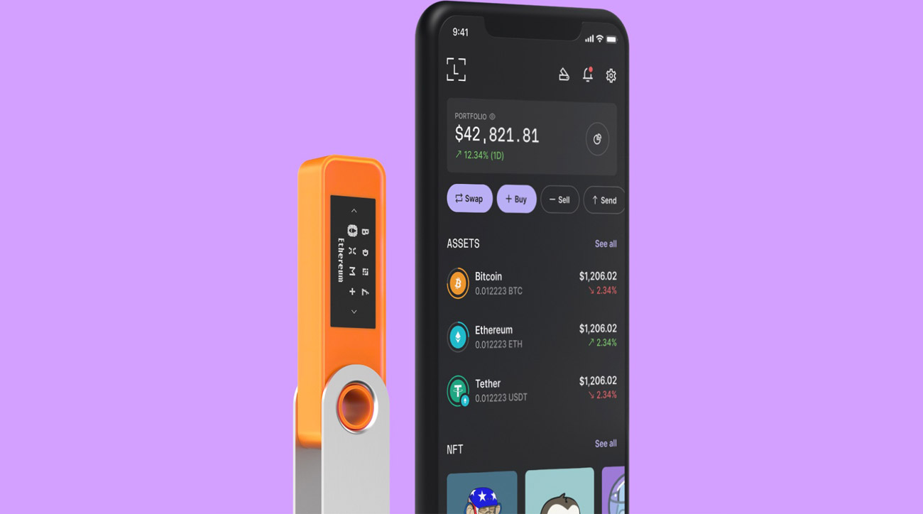 Ledger Nano S Plus aplikacja