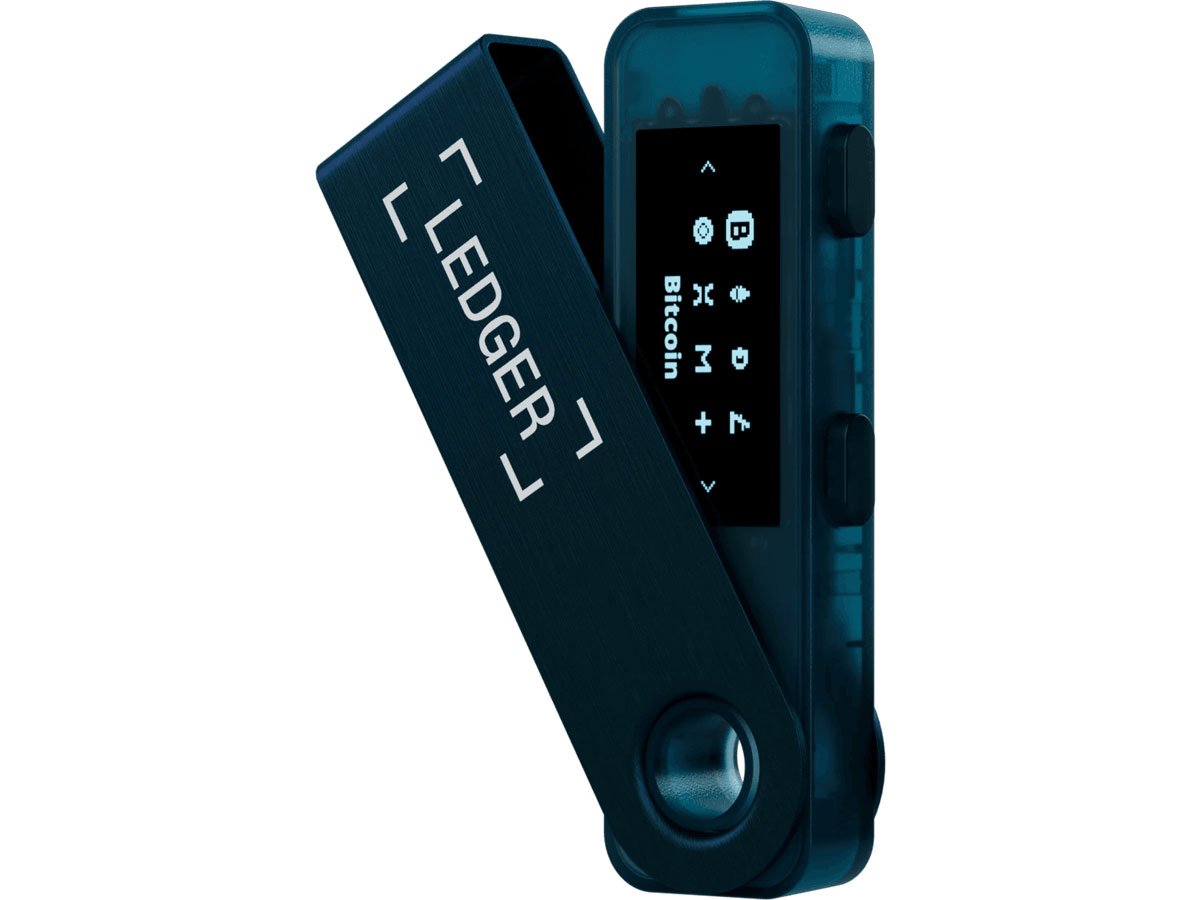 Ledger ano S Plus sapphire blue
