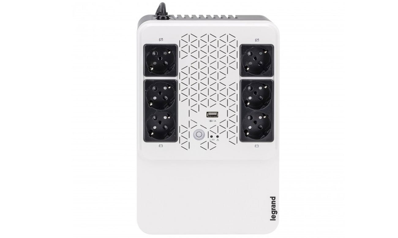Zasilacz awaryjny (UPS) Legrand PS Keor Multiplug (800VA/480W, 6x FR, AVR)