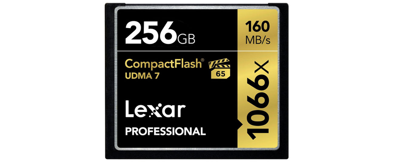Lexar 256GB 1066x Compact Flash Professional CF