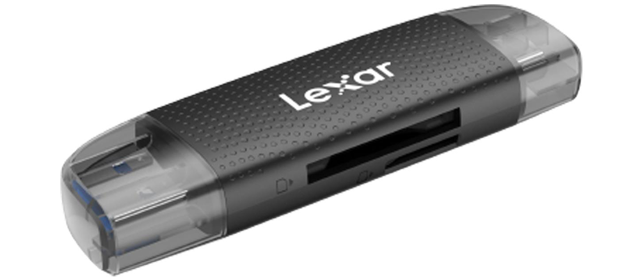 Lexar Dual Slot USB-A/C microSD Card USB 3.1 Reader