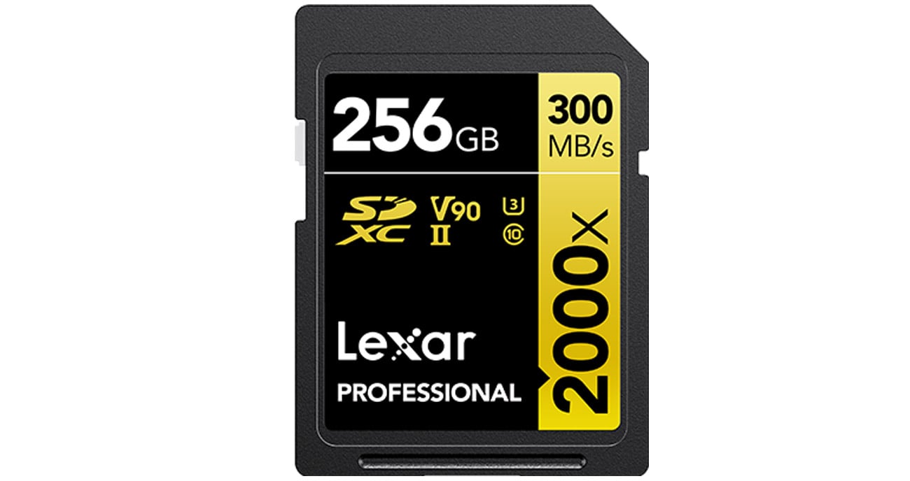 Lexar 32GB 2000x Professional SDHC UHS-II U3 V90 Speicherkarte