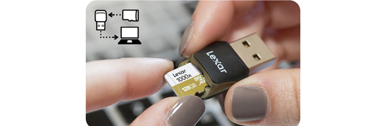 Lexar 128GB microSDXC 1000x 150MB/s