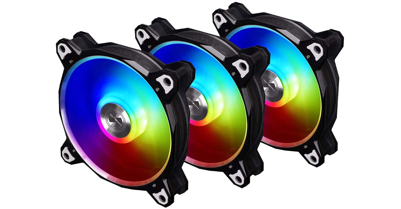 Wentylator do komputera Lian Li Bora Digital BR120 RGB PWM Black 3 pack 3x120mm BRDIGITAL-3RB