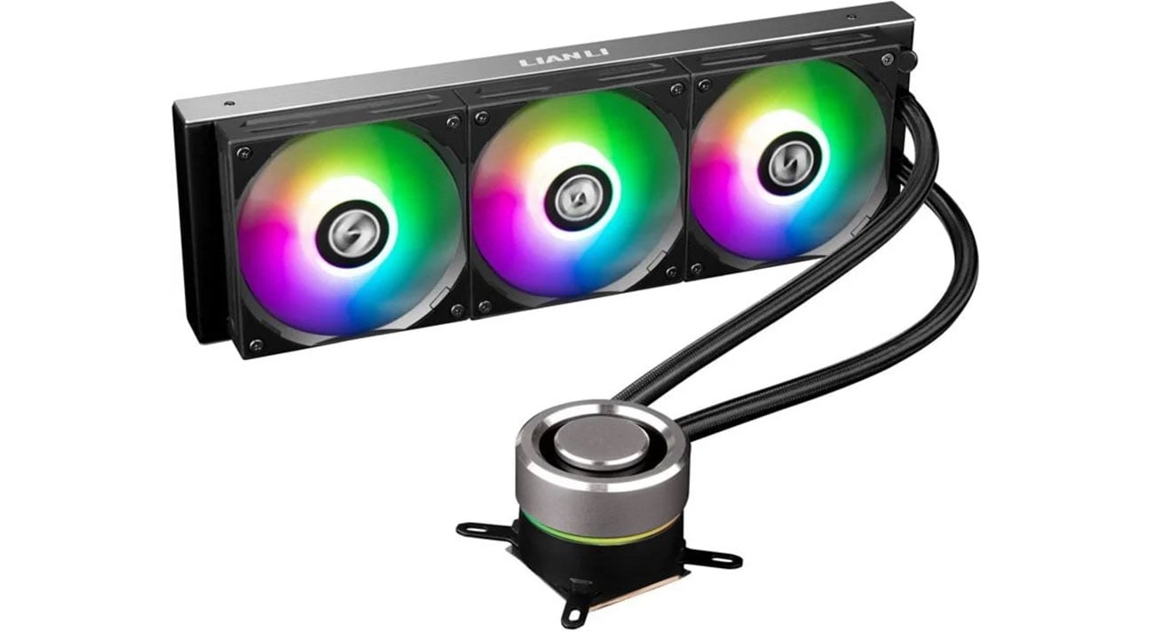 Chłodzenie procesora Lian Li Galahad 360 ARGB Black 3x120mm GALAHAD AIO 360 RGB BLACK