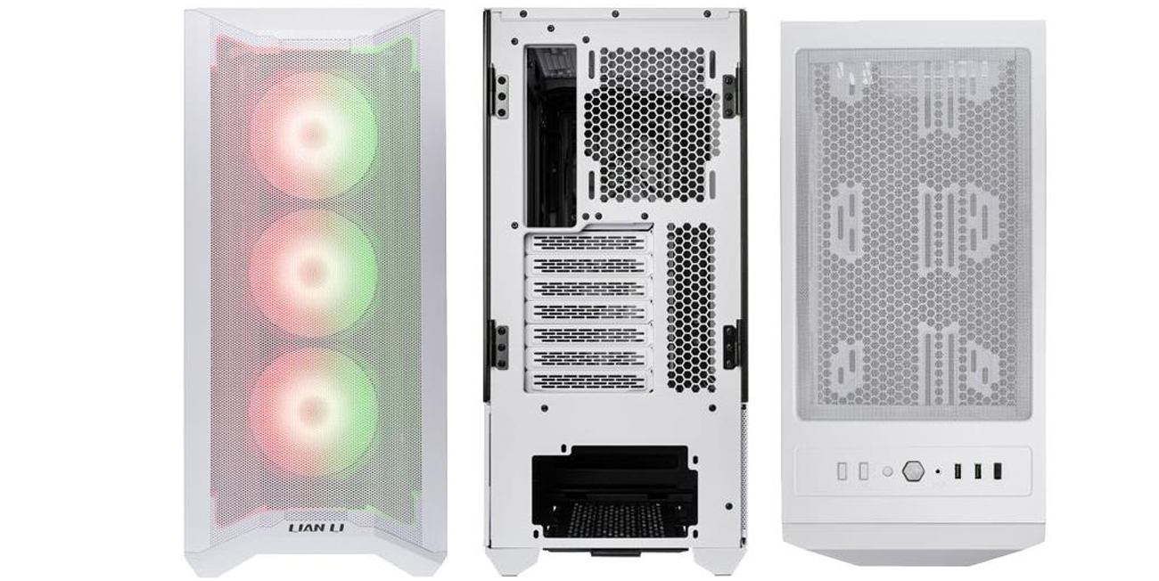 Obudowa do komputera Lian Li Lancool II mesh RGB white wentylacja