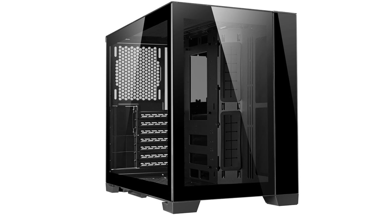 Obudowa do komputera Lian Li O11 Dynamic Mini Czarna wnętrze