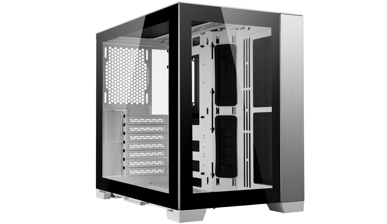 Obudowa do komputera Lian Li O11 Dynamic Mini Biała wnętrze