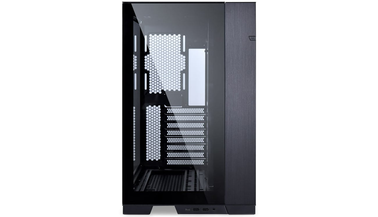 Lian Li O11 Dynamic EVO Frontpanel aus gehärtetem Glas und gebürstetem Aluminium