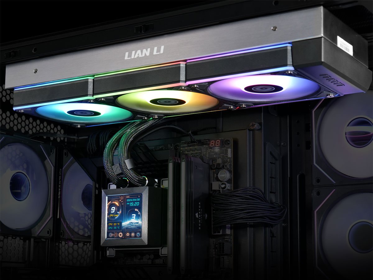 Lian Li HydroShift LCD 360 ARGB black zestaw AiO