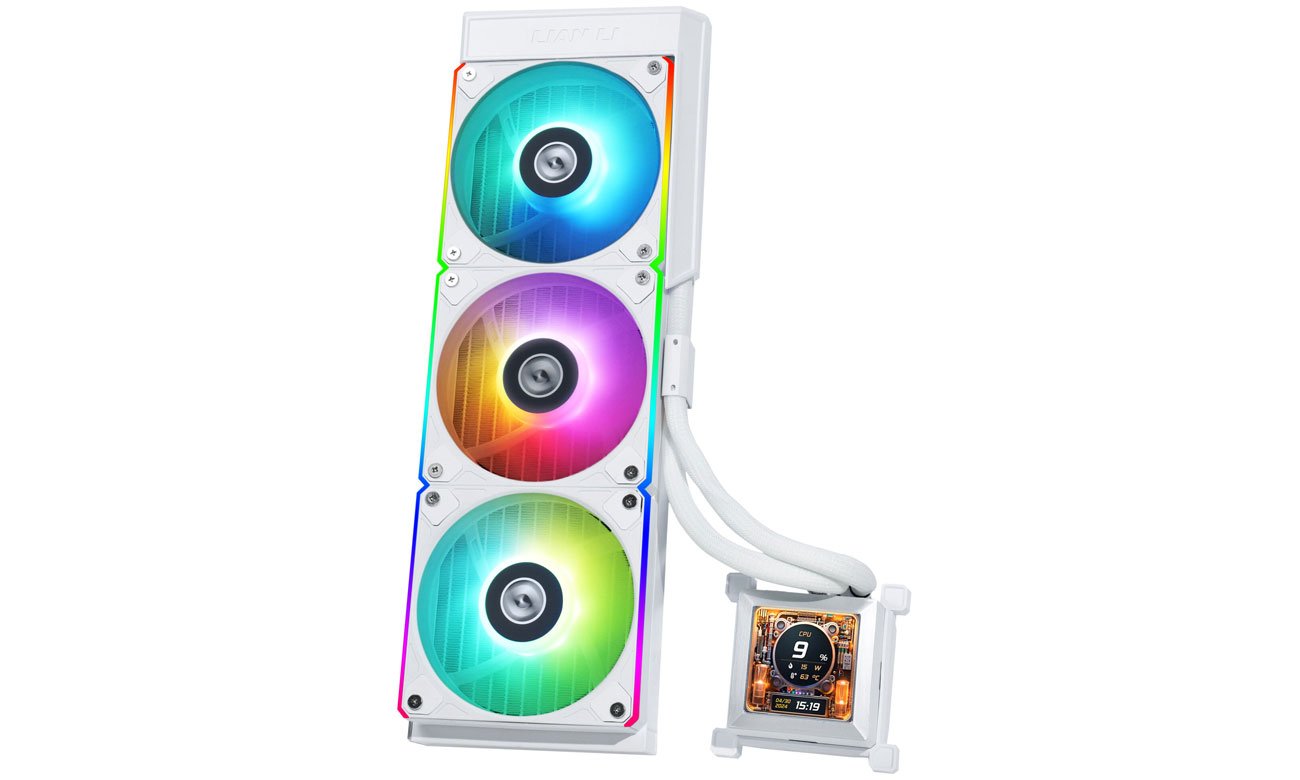 Lian Li HydroShift LCD 360 ARGB white chłodzenie wodne