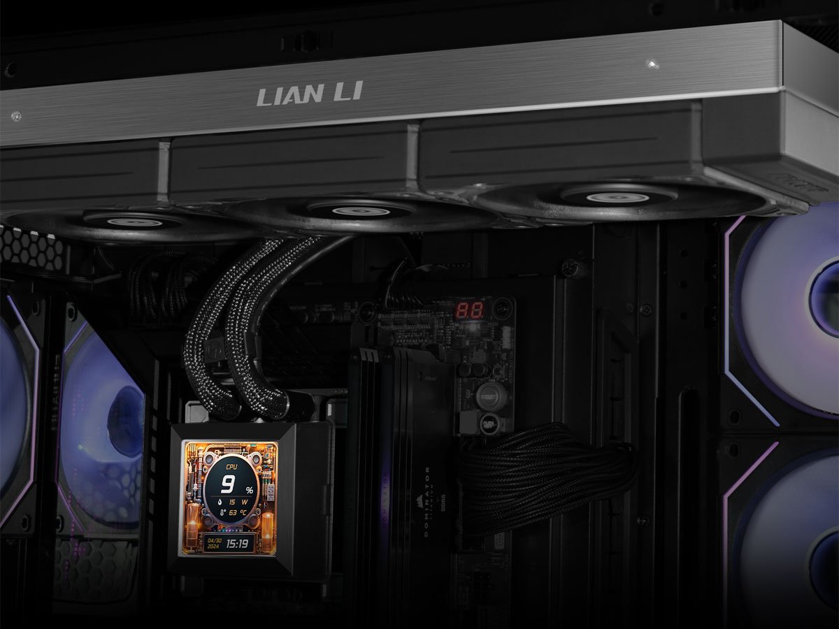 Lian Li HydroShift LCD 360 black zestaw AiO