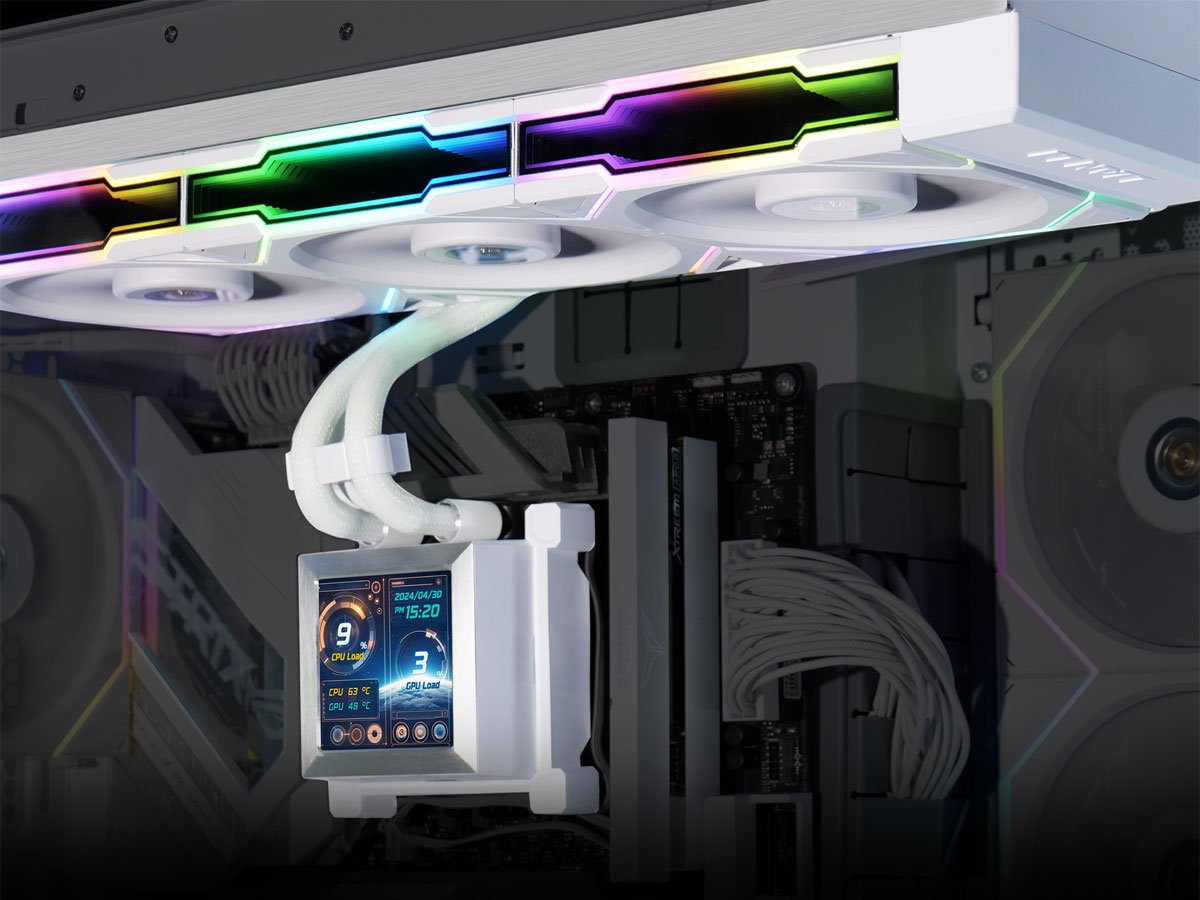 Lian Li HydroShift LCD 360 TL RGB white zestaw AiO