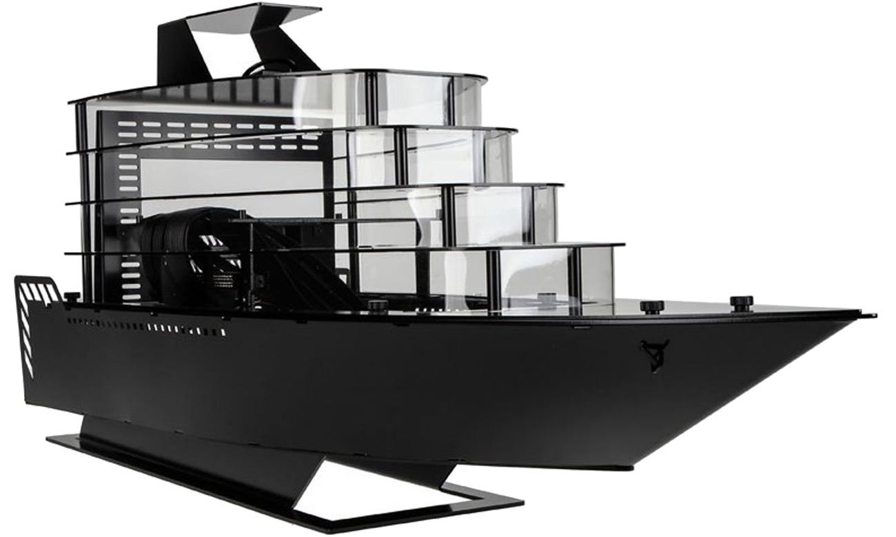 Obudowa do komputera Lian Li PC-Y6B Odyssey Yacht czarny