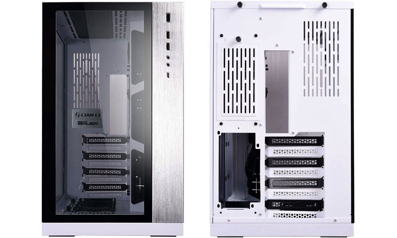 Lian Li PC-O11DW - Przód, tył