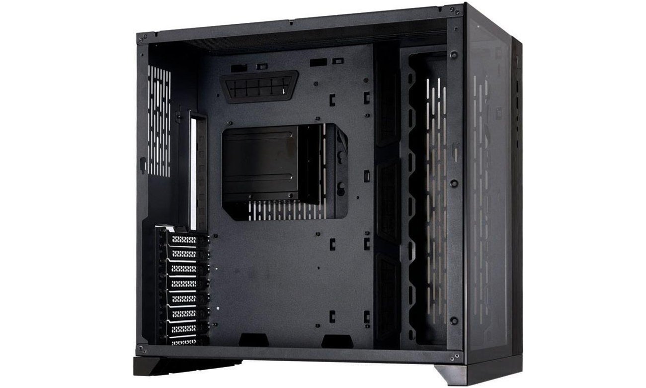 Obudowa do komputera Lian Li PC-O11DX wnętrze widok z boku