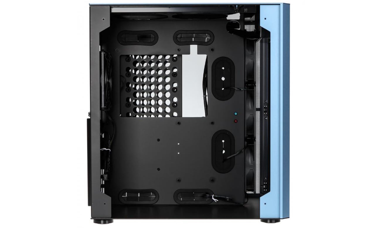 Obudowa do komputera Lian Li PC-O8WBU konfiguracja wydajne podzespoły komponenty płyta główna ATX microATX karty graficzne chłodzenie