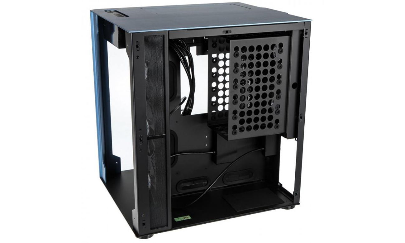 Obudowa do komputera Lian Li PC-O8WBU wentylacja filtry przeciwkurzowe