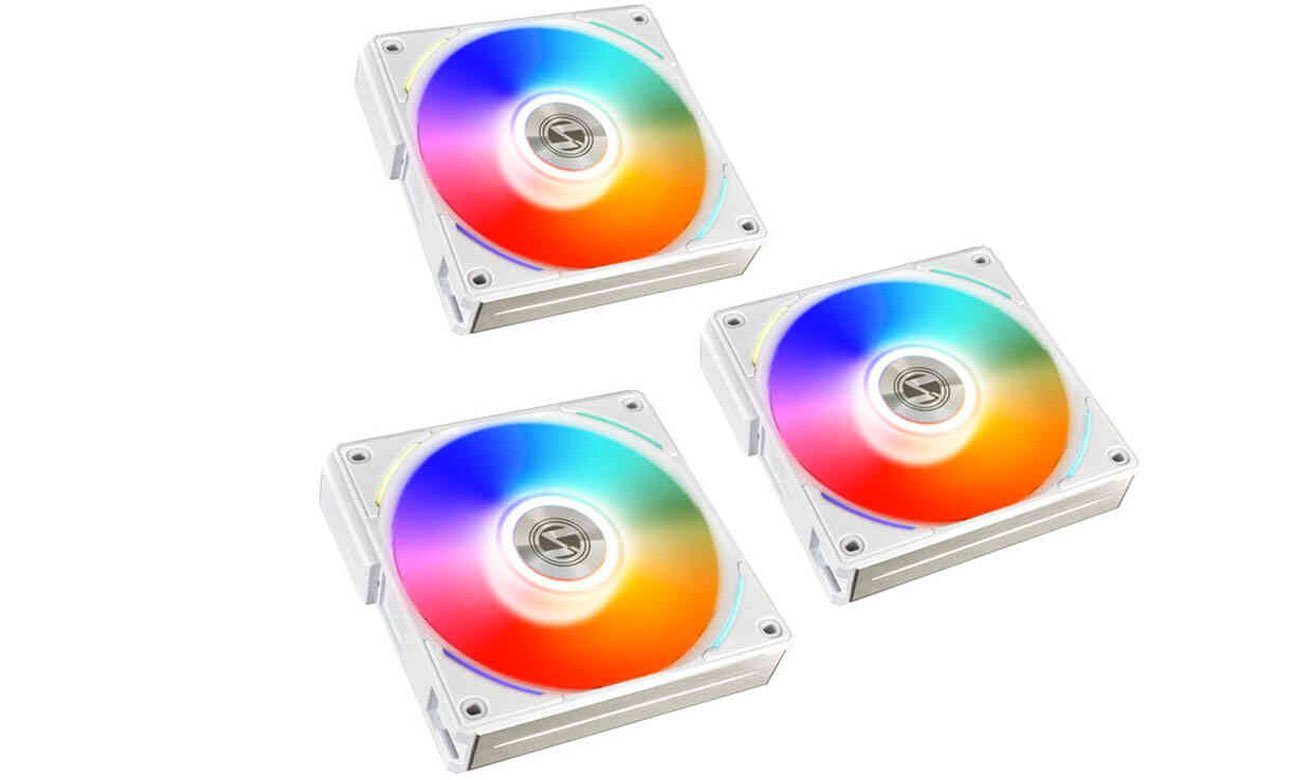 Wentylator do komputera Lian Li UNI FAN AL120 RGB Białe