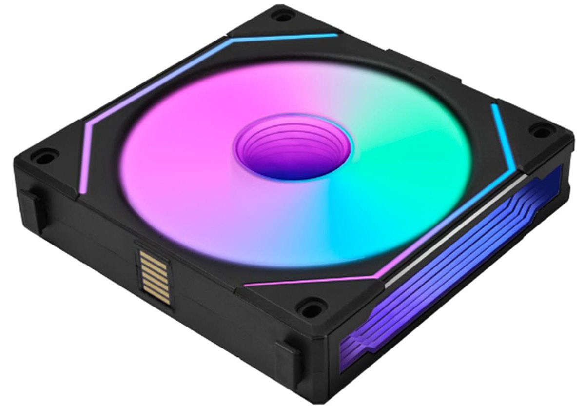 Wentylator Lian Li UNI FAN SL-INF 140 ARGB Reverse Blade PWM Black 140mm