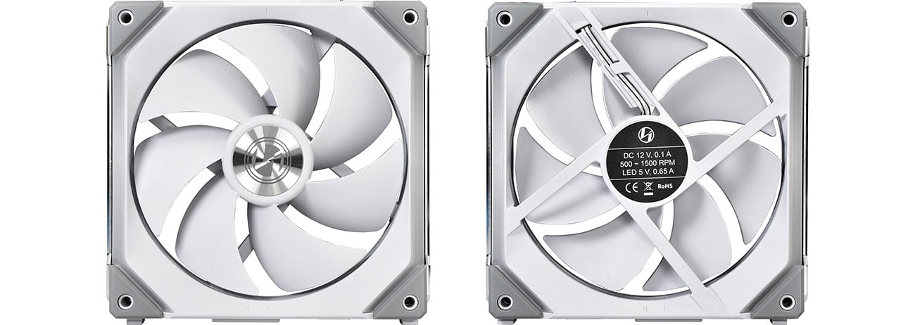 Lian Li UNI FAN SL120 RGB PWM - Przód, tył