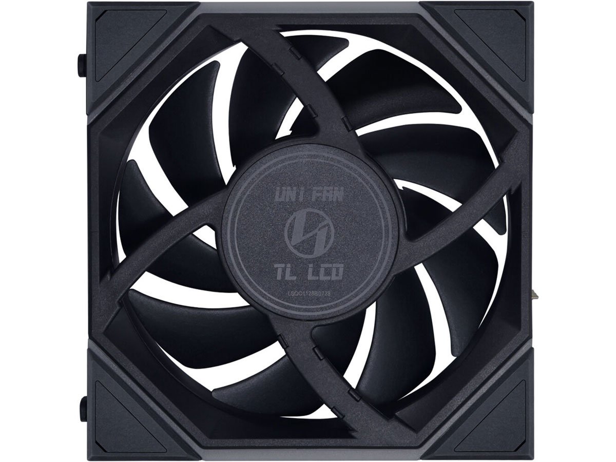 Lian Li UNI FAN TL LCD black 120 mm konstrukcja