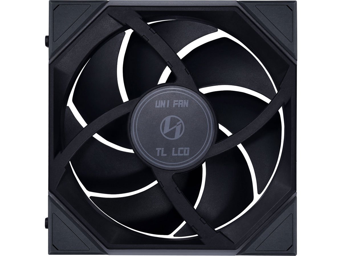 Lian Li UNI FAN TL LCD black 140 mm konstrukcja