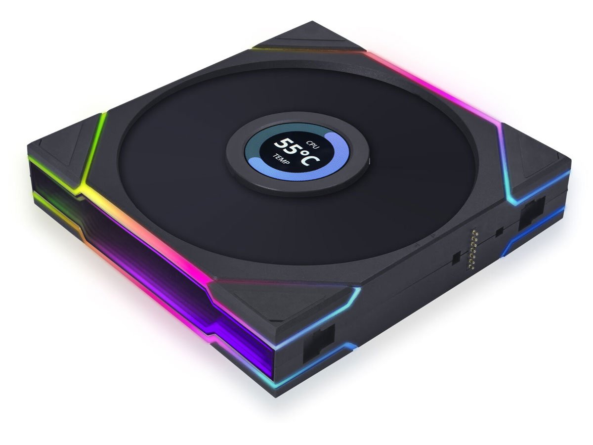 Lian Li UNI FAN TL LCD black 140 mm podświetlenie i LCD