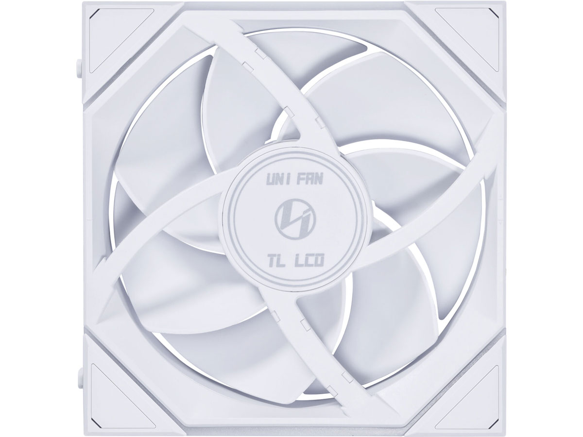 Lian Li UNI FAN TL LCD white 140 mm konstrukcja