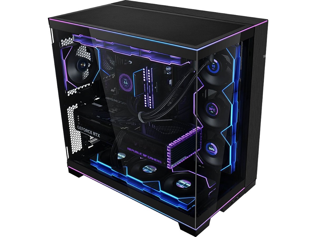 Lian Li UNI FAN TL LCD black design i podświetlenie
